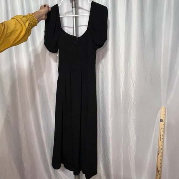 WAYF Leonie Puff Sleeve Midi Dress | Estimated Size Small NWT - Picture 8 of 12